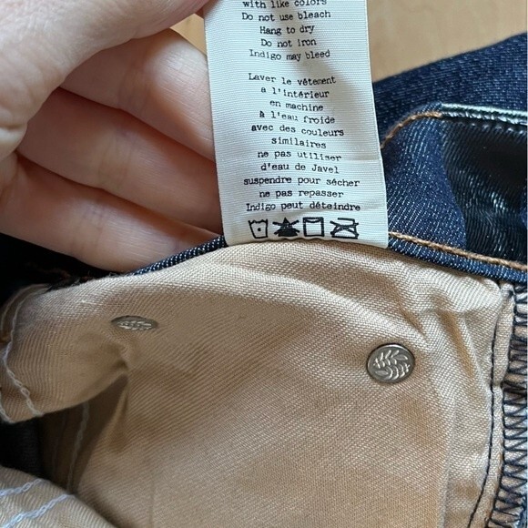 Rag & Bone High Rise Ankle Skinny Jeans Mad River Tuxedo 27 - Picture 11 of 14